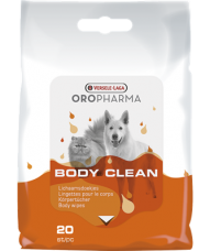 Body Clean Moist  Wipes - 20/pack